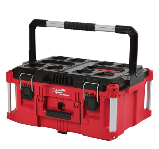 [2800514] Milwaukee PACKOUT 22 in. Modular Large Portable Tool Box Black/Red