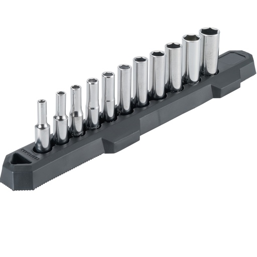 [2882918] Craftsman 1/4 in. Drive SAE 6 Point Deep Socket Set 11 Pc