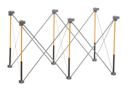 [2885531] Bora Centipede 24 in. L X 48 in. W X 30 in. H Portable Portable Workstation 2500 Lb. Cap