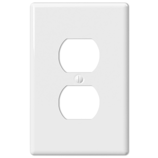 [3003440] WALLPLATE METRO 1DUP WHT
