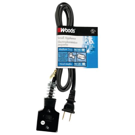 [30122] 6' 16/2 APPLIANCE CORD.