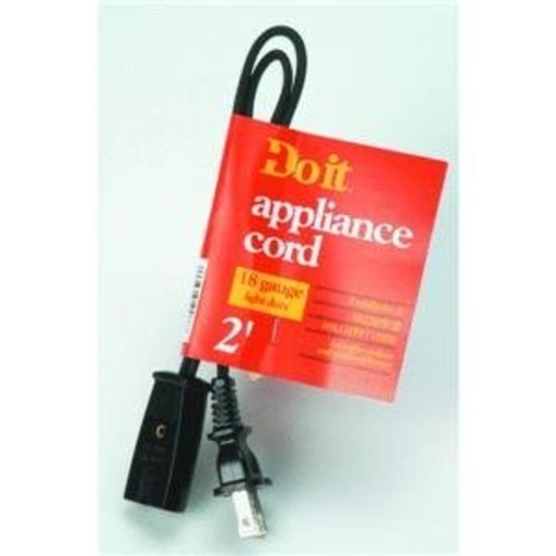 [30124] 6' 18/2 APPLIANCE CORD.
