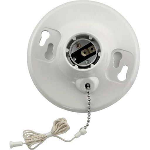 [30850] Pull Chain Lampholder, Plastic