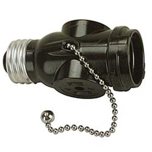 [30852] LAMPHOLDR PLCHN2RCP BLK