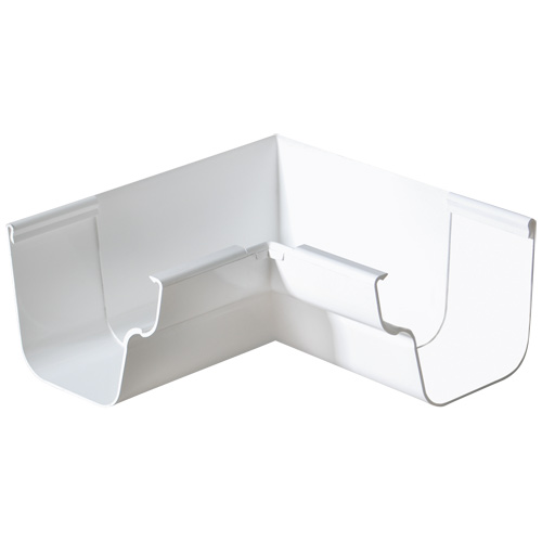 [320005039] Gouttière D'angle Intérieur K-Snap De Plastmo En Vinyle Blanc De 4 1/2 Po K05401 - Rona