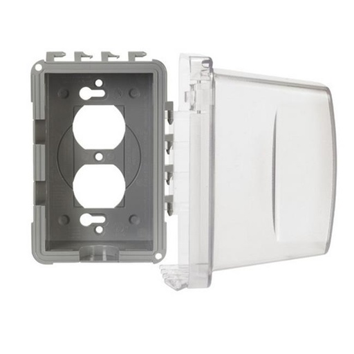 [3239985] TAYMAC MM710C 1 -Gang Horizontal or Vertical Weatherproof Cover, ,Polycarbonate
