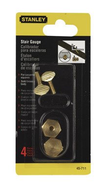 [353337] Stanley 45-711 Stair Gauges (Brass)