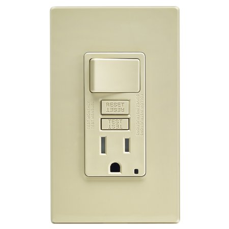 [3534047] LEVITON GFCI SWTCH&WLPLT IVRY15A