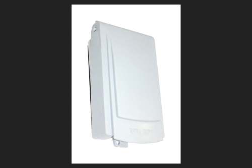 [3549920] Sigma Engineered Solutions Slimline Rectangle Plastic 1 Gang 5.51 in. H X 3.58 in. W in-Use Cover