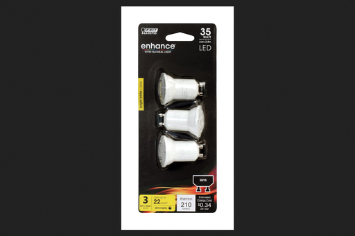 [3918620] LED MR11 GU10 BW 35W 3PK