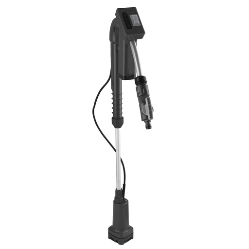 [4004244] Steel Grip 390 Gph Thermoplastic Switchless Switch Bottom Battery Rain Water Pump