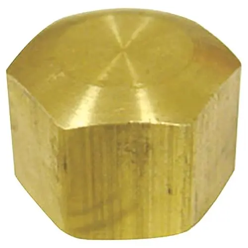 [4016940] 3/8 in. Compression Brass Cap