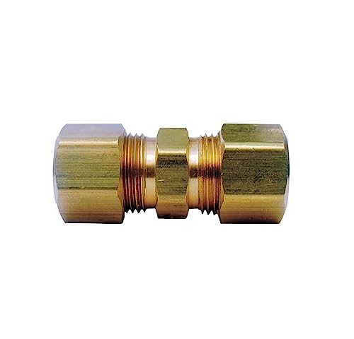 [4016995] 5/8 in. Compression X 5/8 in. D Compression Yellow Brass Union
