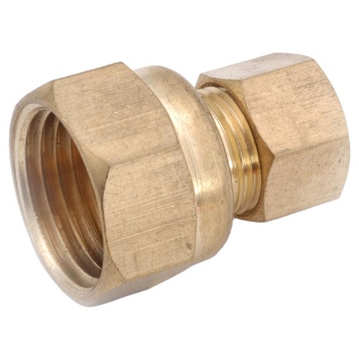 [4020011] COMP CONCTR BRS 1/4X1/4"