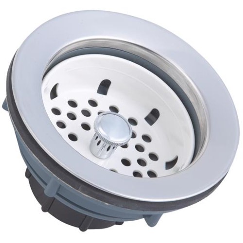 [403502] Do It 3-1/2 in. Abs & Stainless Steel Basket Strainer Assembly 403502