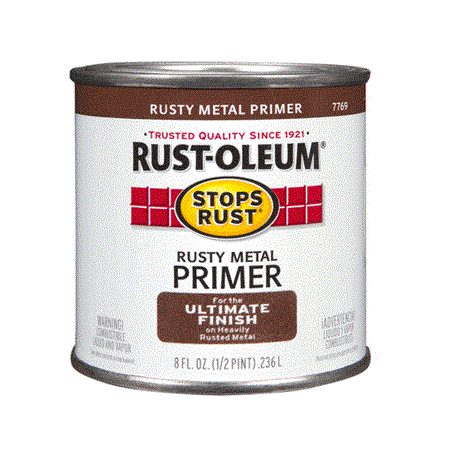 [420007527] R/O FLAT RUSTY METAL ENAM 1/2 PT