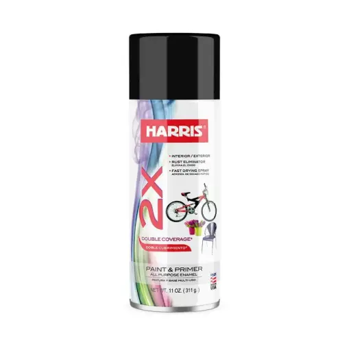 [420011402] HARRIS 2X G/BLACK SPRAY 11 OZ