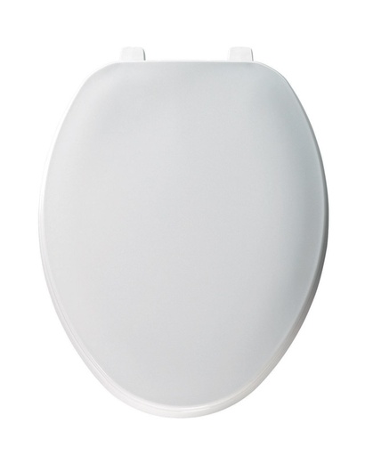 [4207353] Mayfair by Bemis Elongated White Plastic Toilet Seat