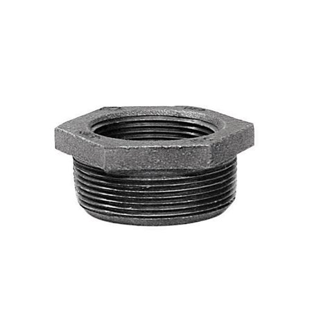[423335] 3/4 in. X 1/4 in. Galvanized Malleable Iron MPT X FPT Hex Bushing Fitting