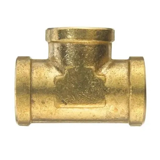 [4338554] PIPE TEE 3/8"FPT BRS