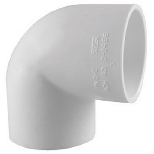[440000560] Charlotte Pipe 1/2 in. Slip X 1/2 in. Dia. Slip PVC Elbow