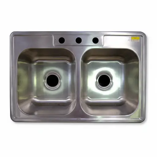 [440019037] FREG. DBL.33"X22"X9" 18G SS304