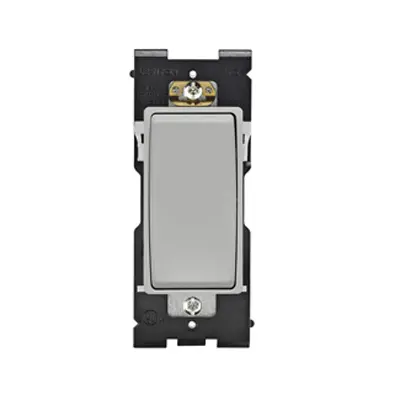 Rocker Switch Renu 15a 3w Switch Pebble Grey | Ferreteria Maderas 3C