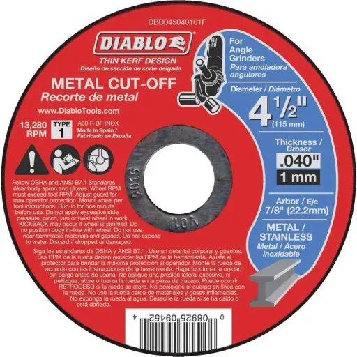 [475010334] DISCO CORTAR 41/2X1/16X7/8