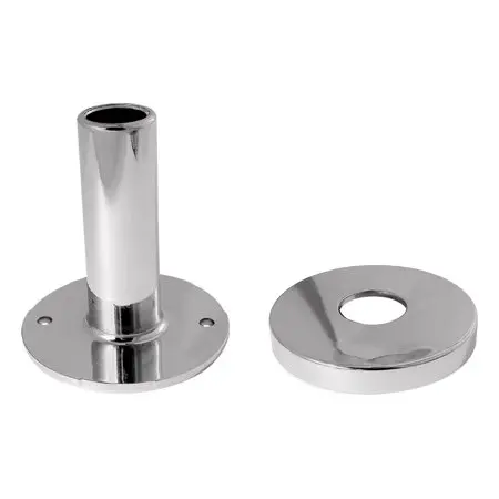 [4917530] Keeney Chrome Plated Flange and Tube 1/2 in