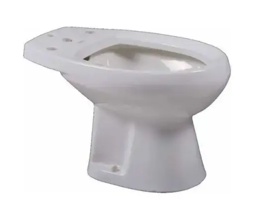 [5023100.020] American Standard 5023.100 14-1/2" Bidet with Vertical Spray and Integral Overflow from the Cadet Collection - Less Faucet White Toilets and Bidets
