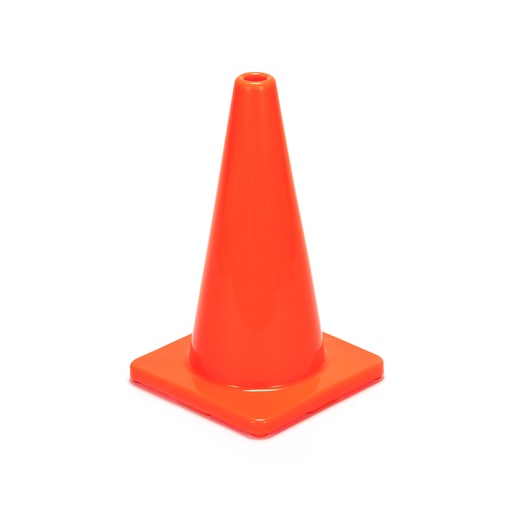 [5035839] Home Plus Orange Safety Cone 18 in. H X 10.6 in. W