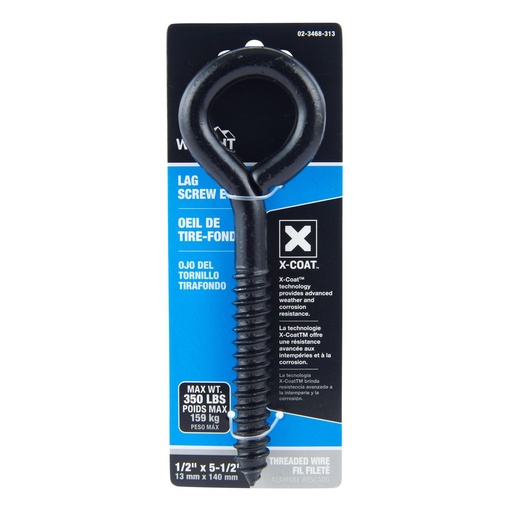 [5039546] LAG SCRW EYE 1/2X5-1/2"