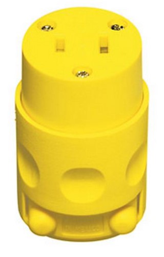 [507326] YEL CORD CONNECTOR.
