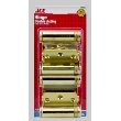 [5292503] Ace 3 in. L Bright Brass Self Closing Hinge 2 Pk