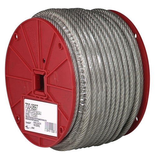 [5364948] CABLE 3/32"7X7 CLRVNYL