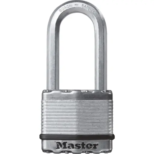 [5405634] Master Lock 1-7/16 in. H X 2 in. W X 13/16 in. L Steel 4-Pin Cylinder Weather-Resistant Padlock
