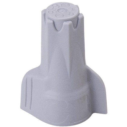 [554642] Do It Large Gray 14 Awg to 6 Awg Hex Head Wire Connector 3-Pack 554642