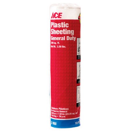 [58205] FILM POLY CLR3MIL 10X25'