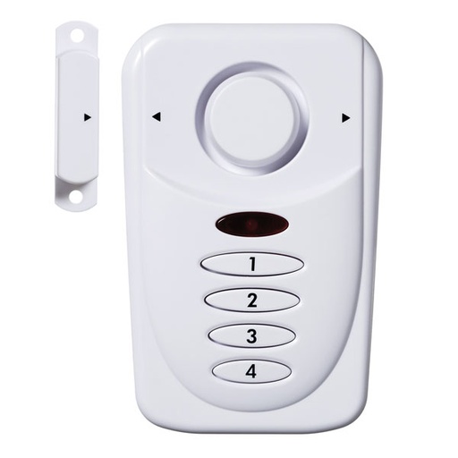 [5979968] Sabre Elite White Plastic Door Alarm