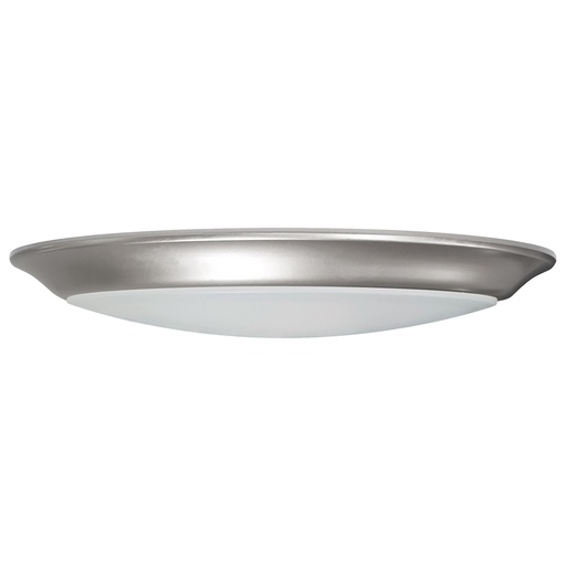 [62-1675] 10-in LED Disk-Light CCT Selectable 3K/4K/5K Brushed Nickel Finish
