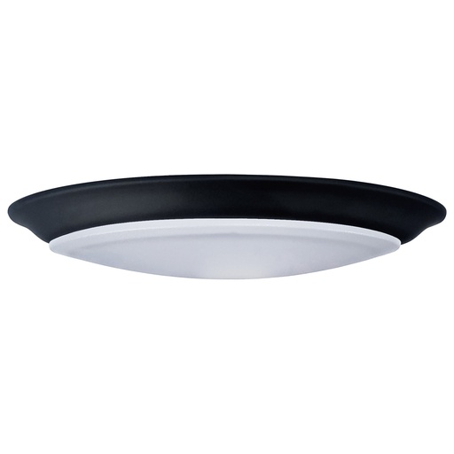 [62-1677] Nuvo Lighting 62/1676 Nuvo 9" Wide LED Flush Mount Bowl Ceiling Fixture Black Indoor Lighting Ceiling Fixtures Flush Mount
