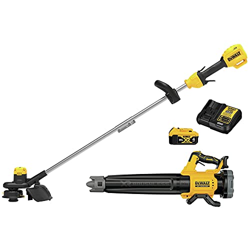 [7025981] DeWalt 20V MAX DCKO215M1 13 in. 20 V Battery Blower/Trimmer Kit (Battery & Charger)