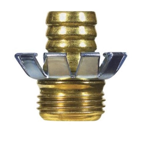 [71210] BRASS HOSE MENDER 3/4" MACHO