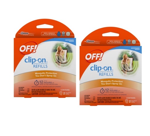 [7203698] OFF! Clip-on Mosquito Repellent Refill  0.0032 Oz (2 Ct)