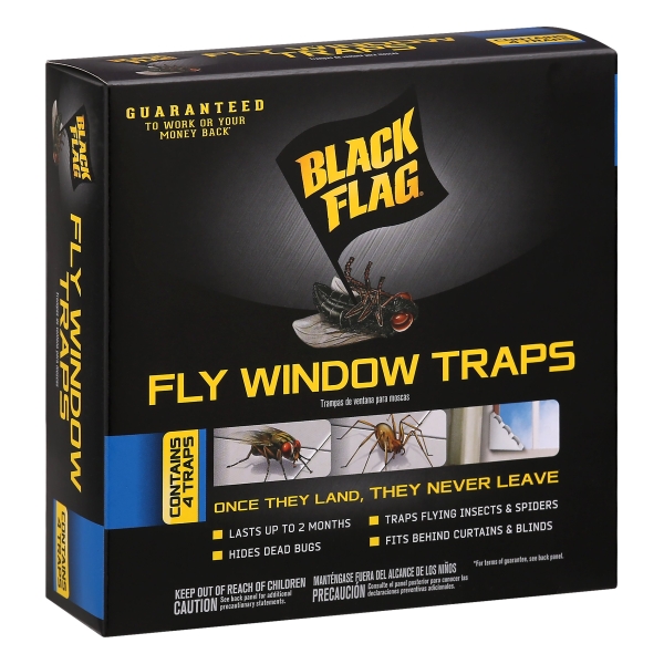 Black Flag Fly Window Trap 4 Pk | Ferreteria Maderas 3C