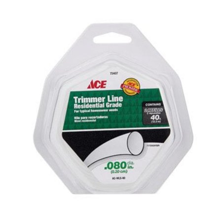 [73407] .08" X 40' Line Trimmer Replacement Spool Ace Mower Parts 7340773407