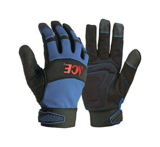 [7561863] ACE WINTR GLOVE LTHR LRG