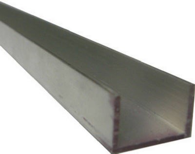 [764239] CANAL ALUM  3/8 X8'