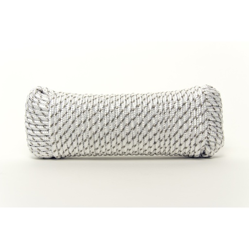 [7810815] Ace 1/4 in. D X 100 in. L Gray/White Diamond Braided Polyester Rope