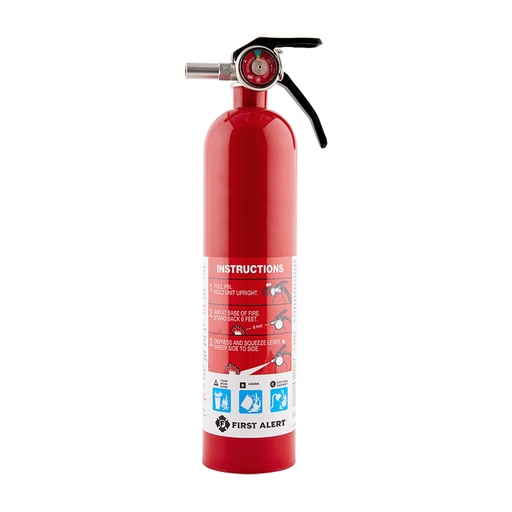 [80594] First Alert 2-3/4 Lb. Fire Extinguisher for Garage OSHA/US Coast Guard Agency Approval